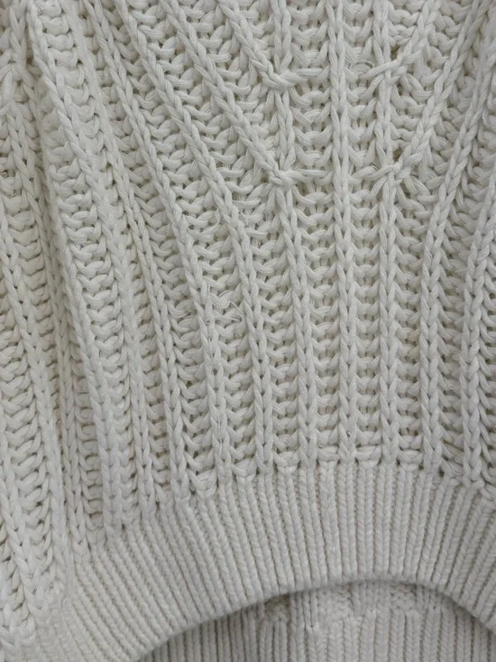 Free People Sweetheart Mock Neck Sweater | Ivory | Medium - Picture 6 of 10